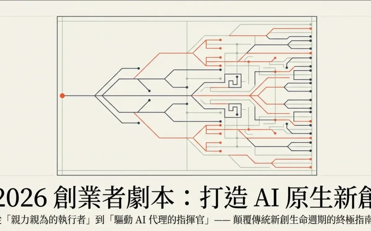 2026 創業新規則:為什麼「建構能力」已不再是核心競爭力