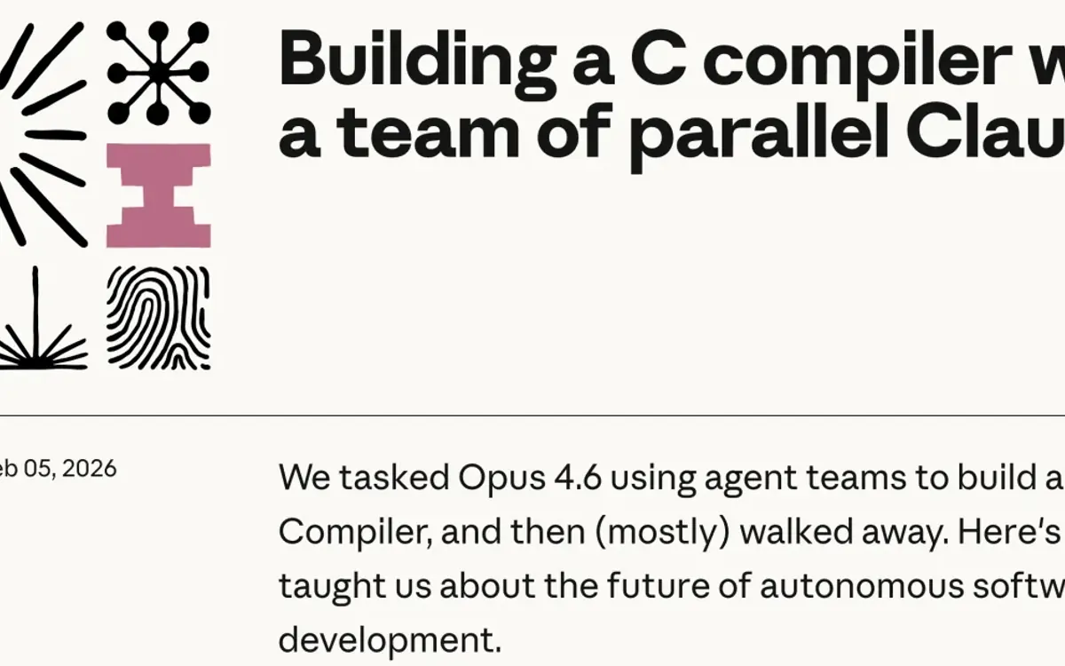 16 個平行 Claude 建 C 編譯器：Anthropic 的 Agent Teams 與長程 Harness 實驗