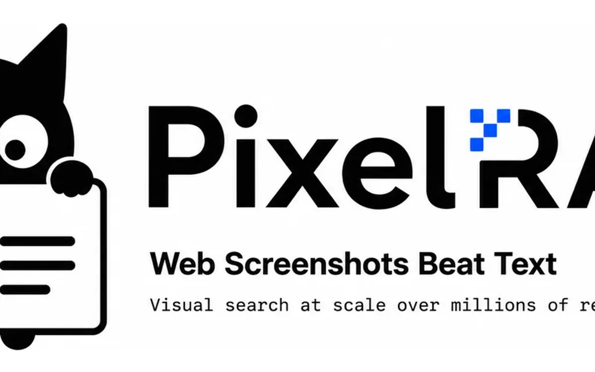 PixelRAG：Web 截圖擊敗文本檢索！百萬級像素原生 RAG 系統深度剖析