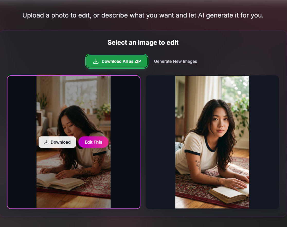 旅遊照主角與基本風格女主角