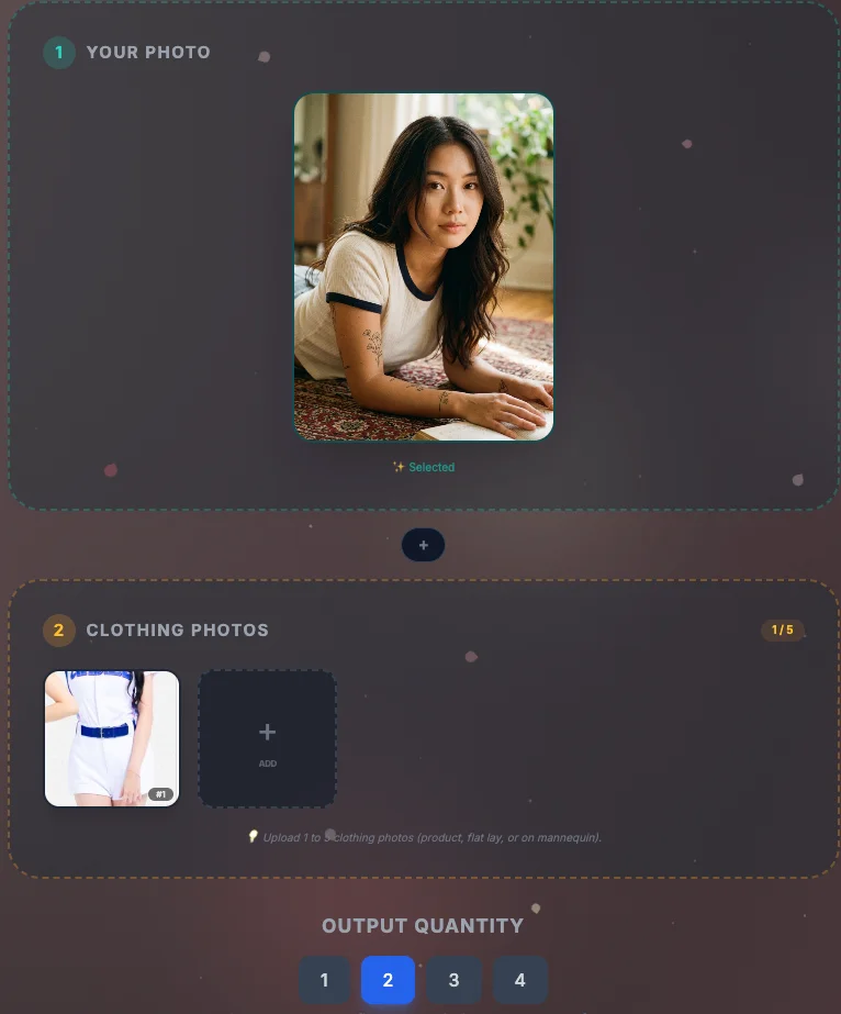 女性人物與服裝範例