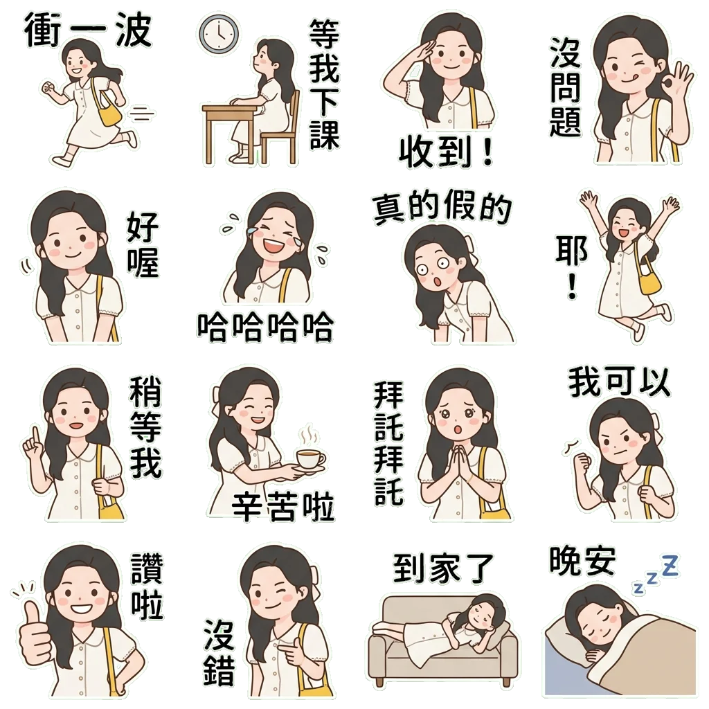活力少女：青春無敵的日常 精靈圖分鏡 1