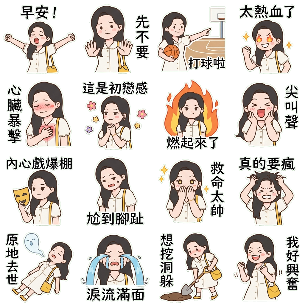 活力少女：青春無敵的日常 sprite 2