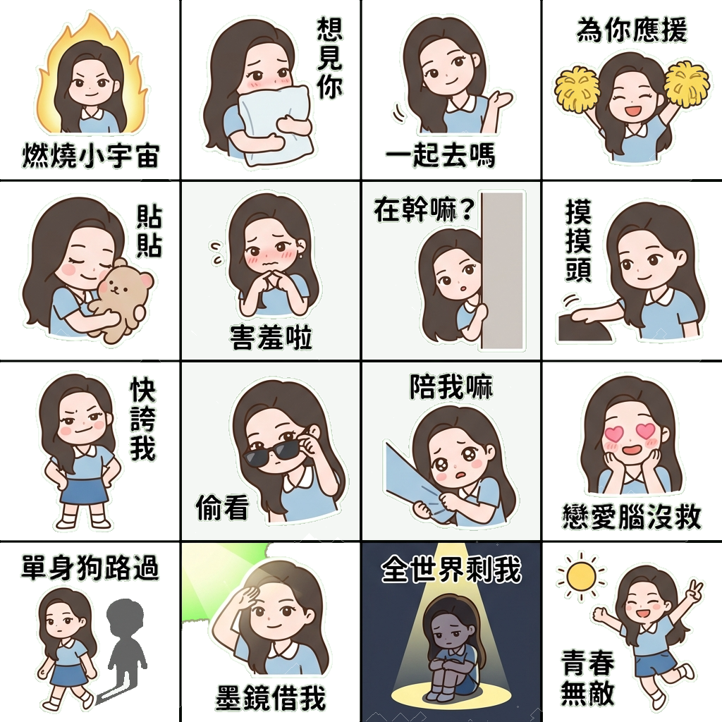 活力少女：青春無敵的日常 sprite 3