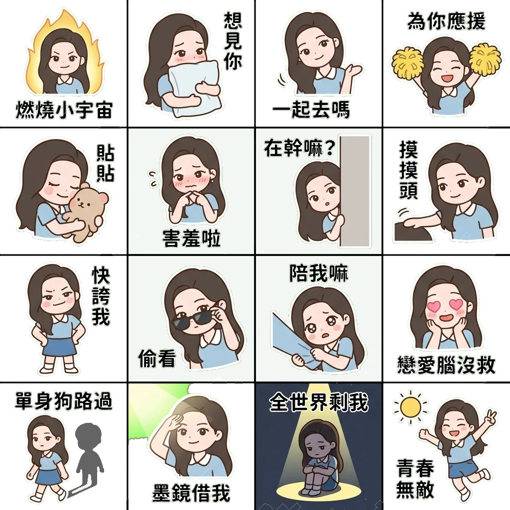 活力少女：青春無敵的日常 精靈圖分鏡 3